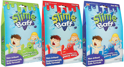 Slime Baff Colour Range